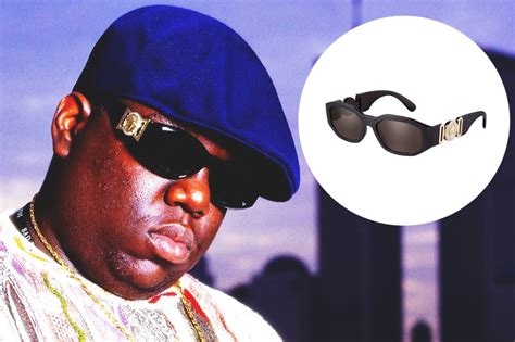 versace sunglasses men biggie|notorious big Versace sunglasses.